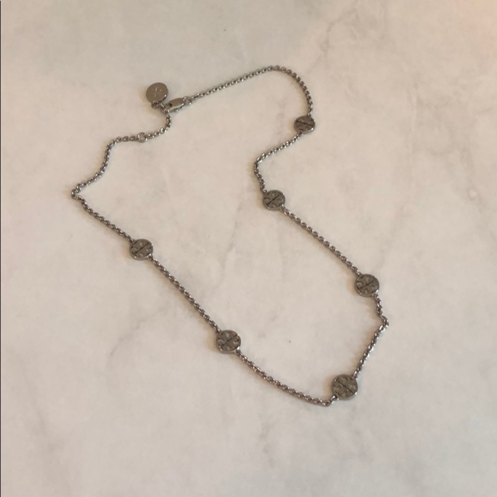 Tory Burch Silver Necklace 💕💕